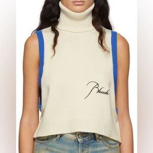 Rhude SS22 Knit Turtleneck Top